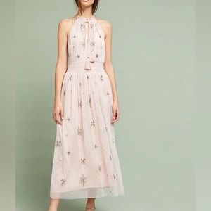 Anthropologie Sheer Maxi